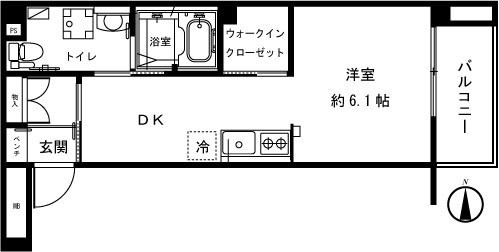 神台佐藤商事ビル　こもれび神田明神下 こもれび神田明神下A間取.jpg